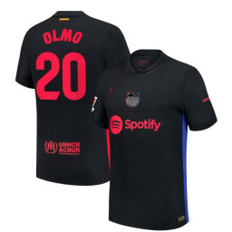 Barcelona Away 2024/25 Olmo 20 Authentic Black Jersey