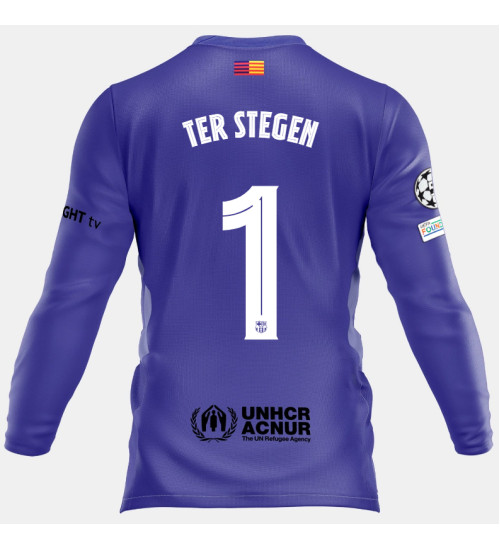 2025-2026 Barcelona TER STEGEN 1 Away purple Goalkeeper Jersey 2025-2026 Barcelona TER STEGEN 1 Away purple Goalkeeper Jersey